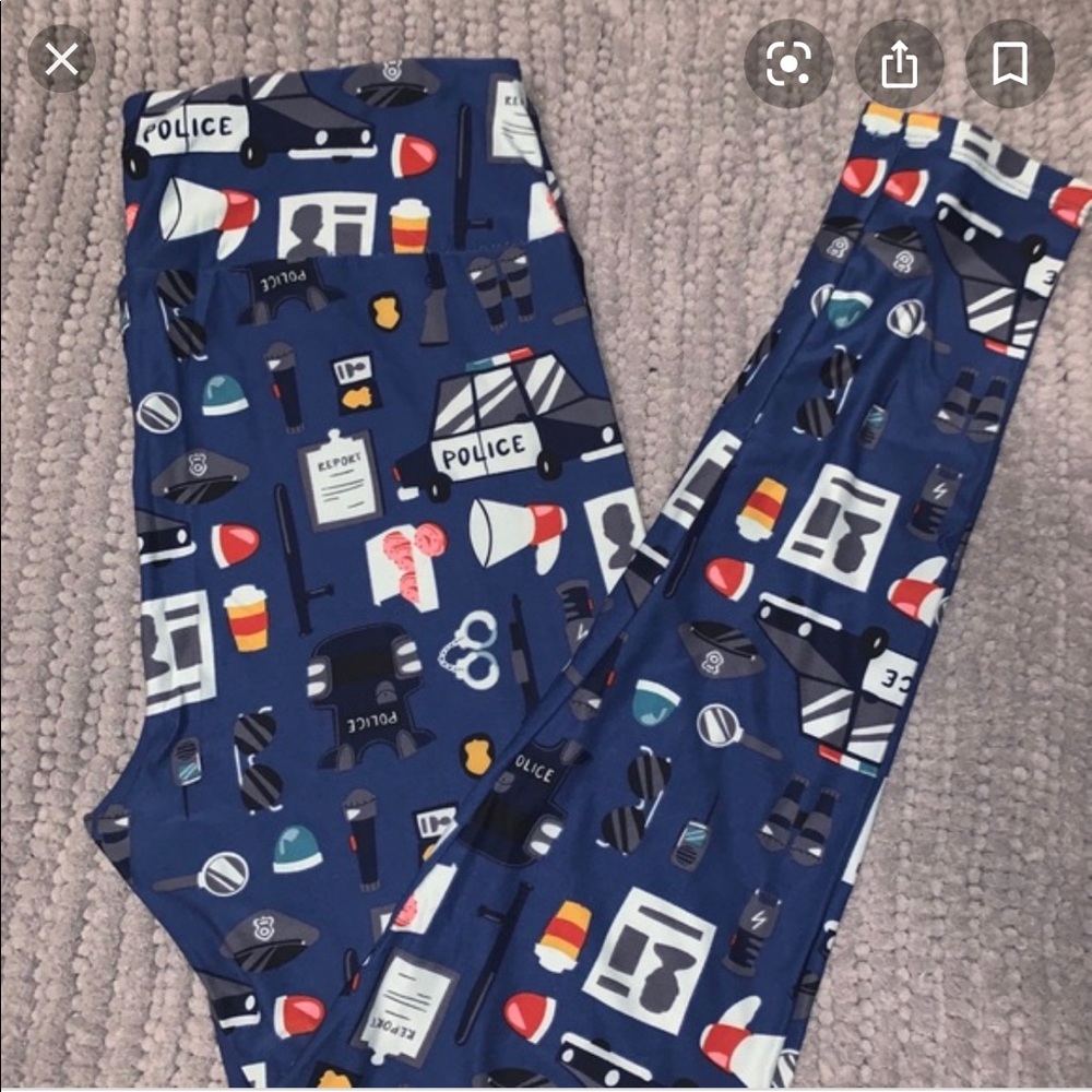 LuLaRoe Police Leggings T/C